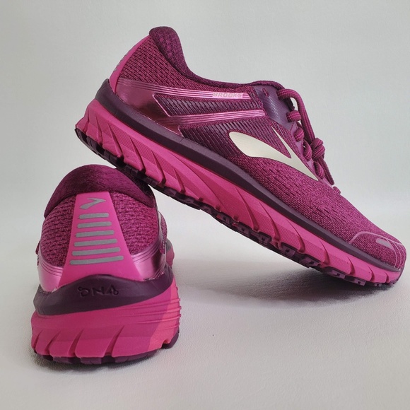 Brooks Women’s Adrenaline GTS 18 DNA Pink Plum Pur - Picture 5 of 7